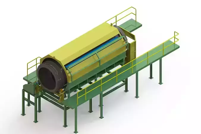 HEAVY DUTY TROMMEL SCREEN