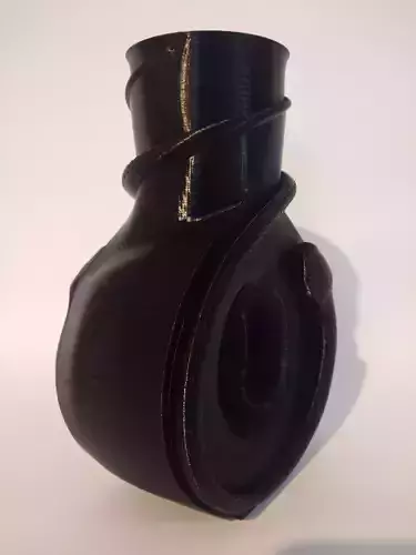 Vase with snakes O 3D print model