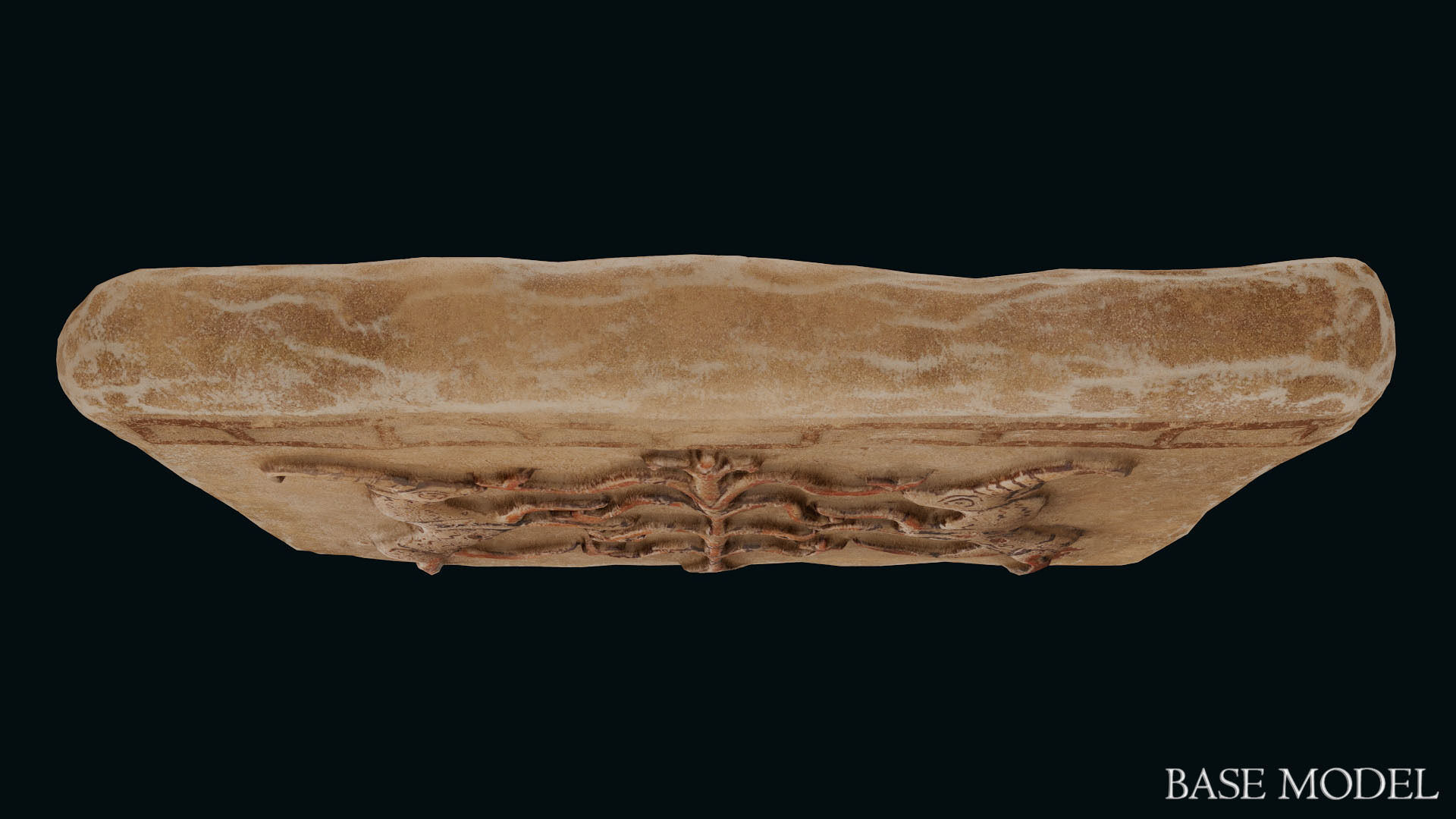 Phrygian Terracotta Low-poly 3D model_25