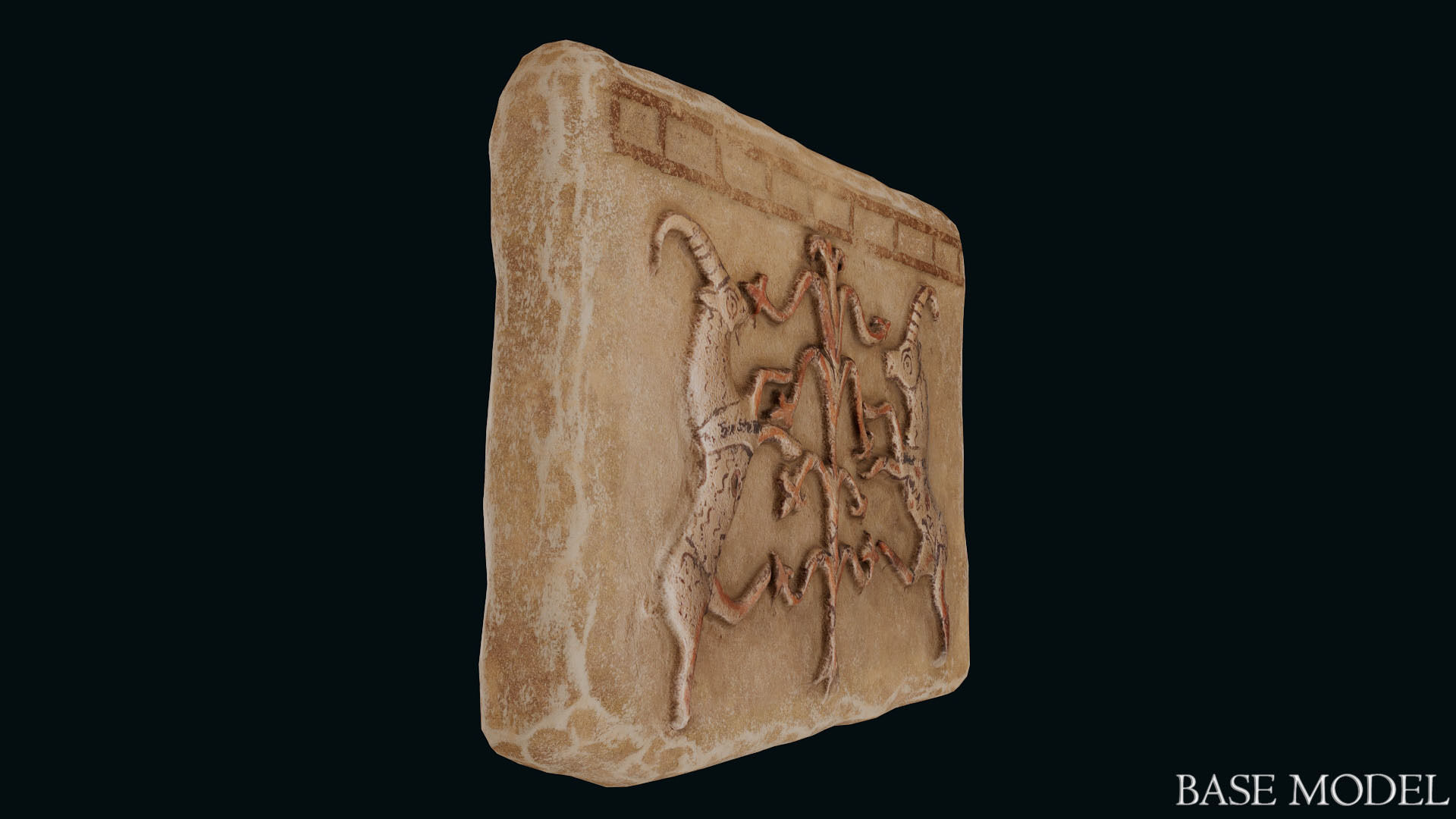 Phrygian Terracotta Low-poly 3D model_17