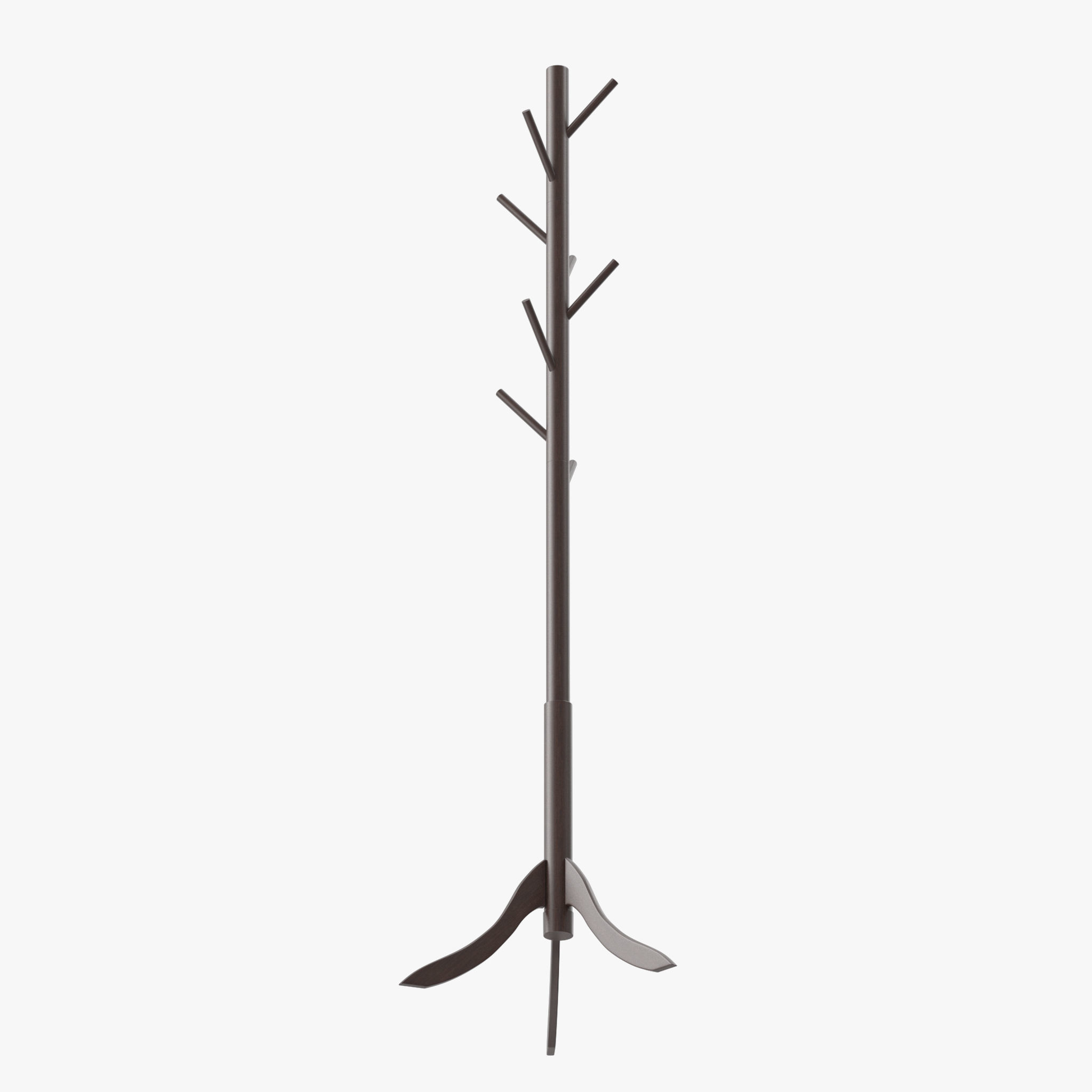 Coat Rack 8 Standing 3D model_14