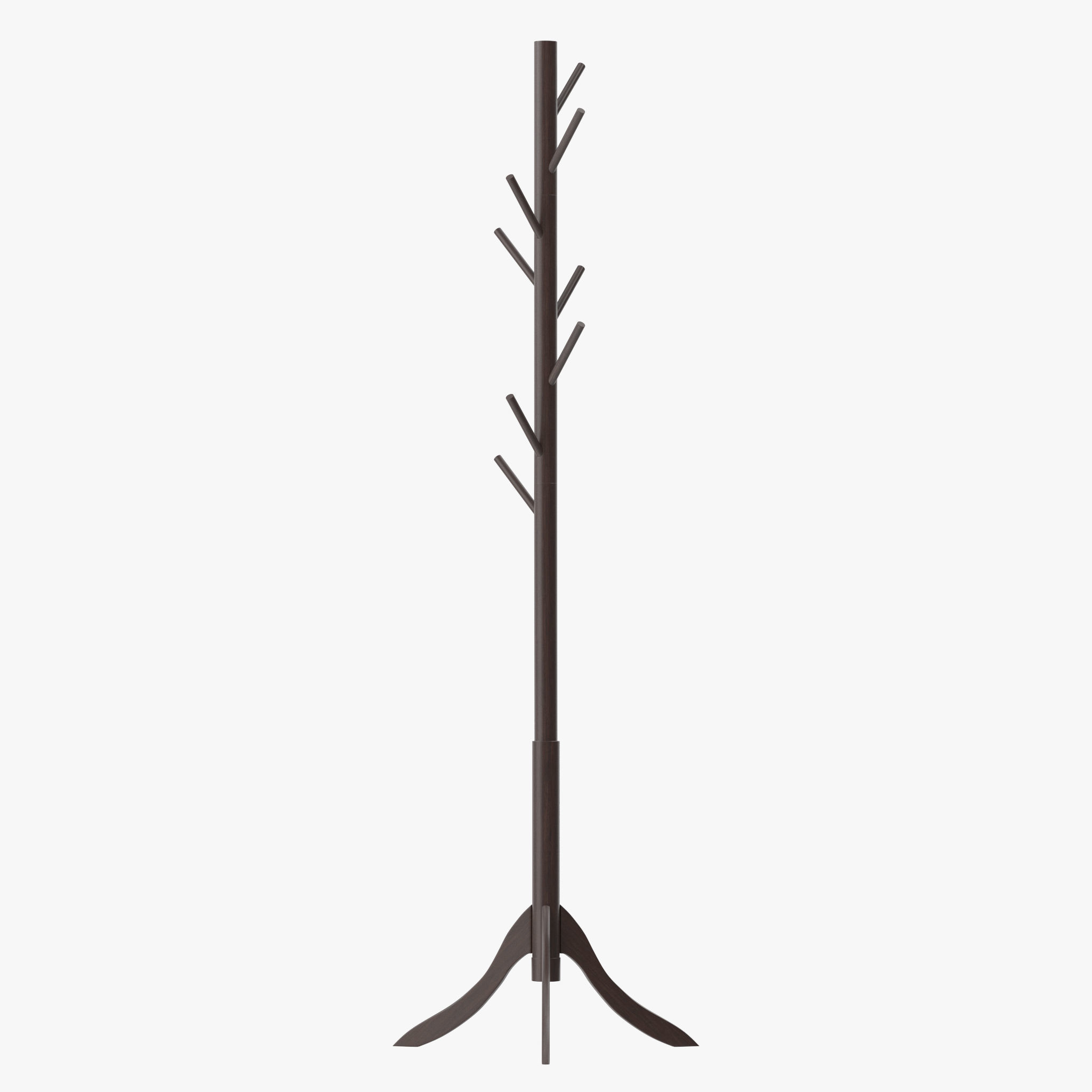 Coat Rack 8 Standing 3D model_13