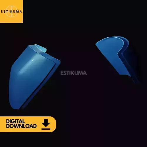 Bo Katan Shoulder Armor Digital 3D Model STL ONLY Star Wars 3D print model Bo Katan Shoulder Armor Digital 3D Model STL ONLY Star Wars 3D print model