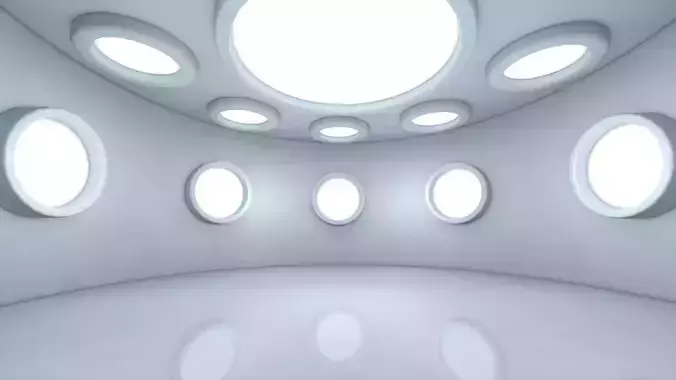 Sci Fi Room 3D model