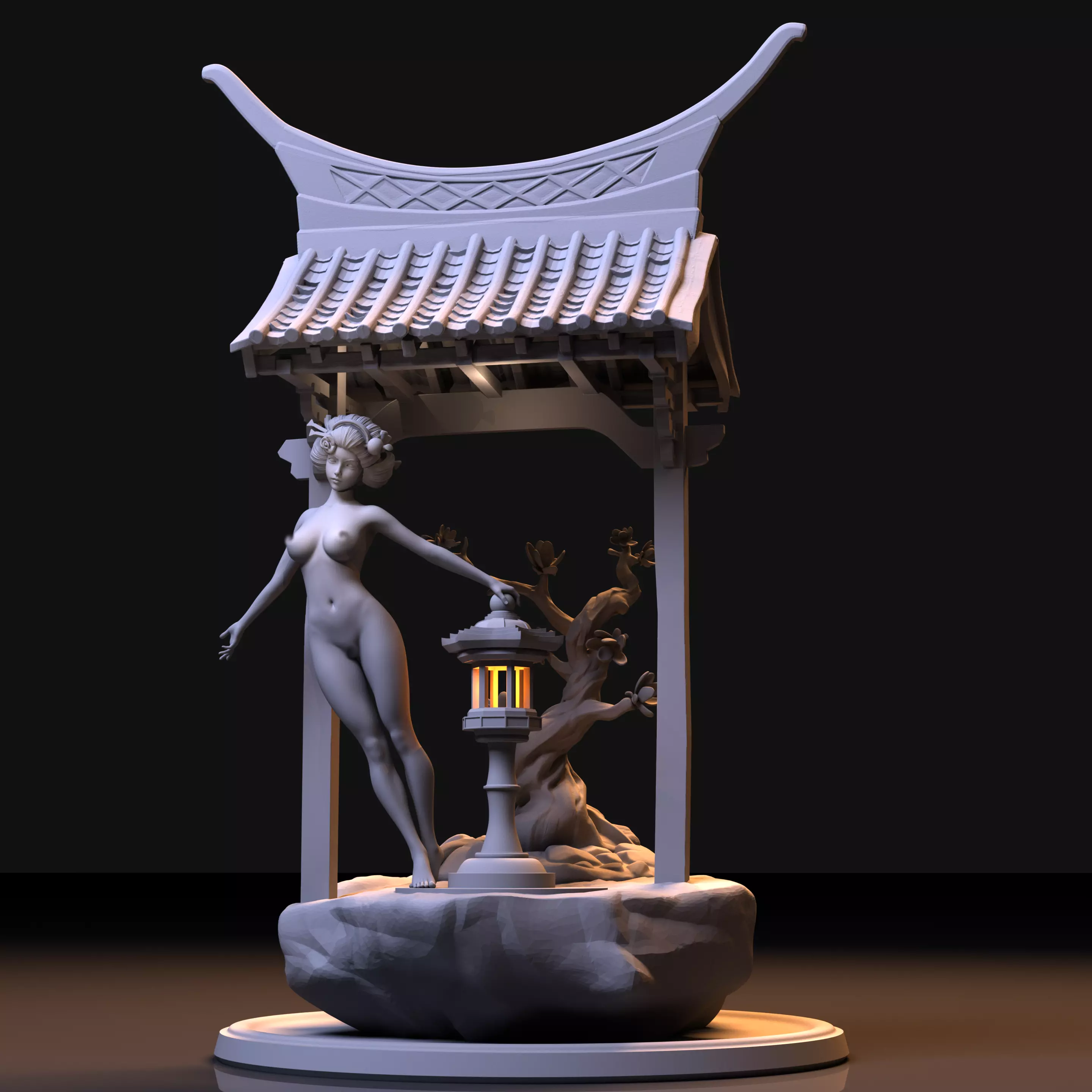 Maiko - Geisha 3D print model