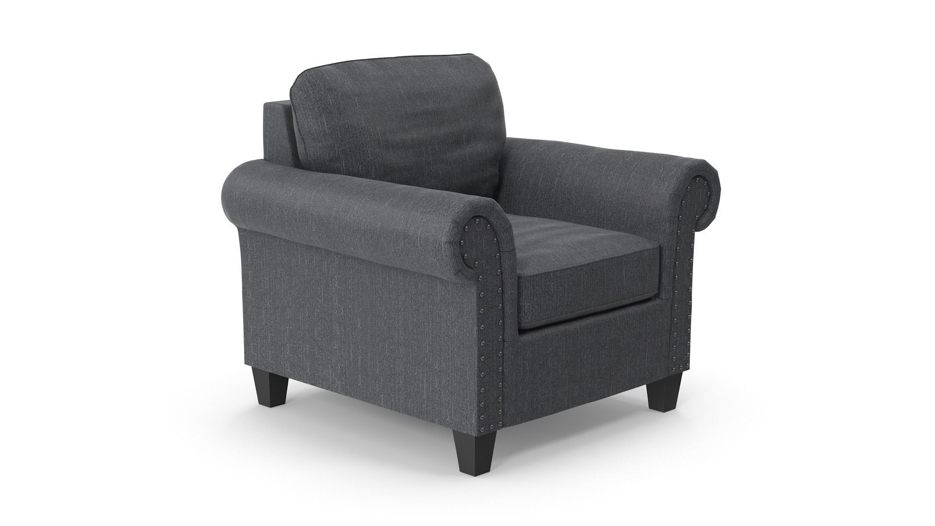 Chair - Set Part 1 Low-poly 3D model_3