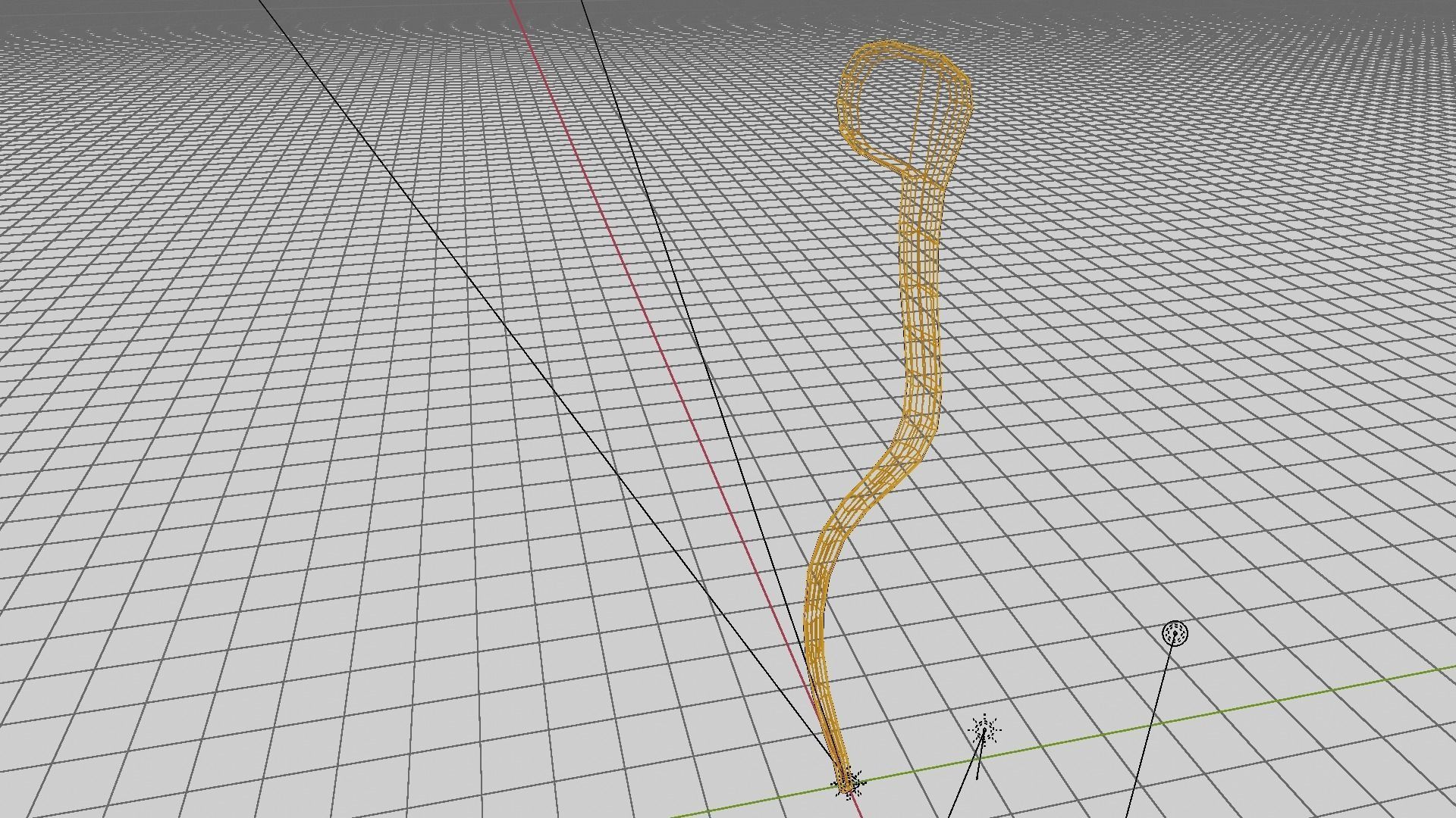 Staff - Wand - Walking Stick - Detailed low-poly Game Asset PBR 3D model_7