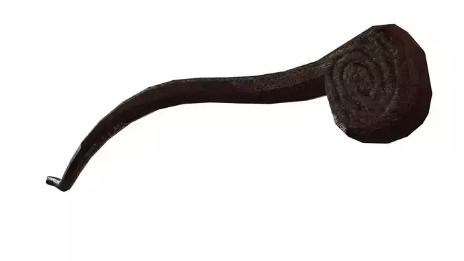 Staff - Wand - Walking Stick - Detailed low-poly Game Asset PBR