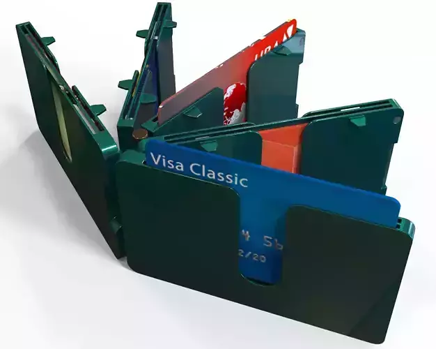 ATM-VISA Card Holder 3D print model