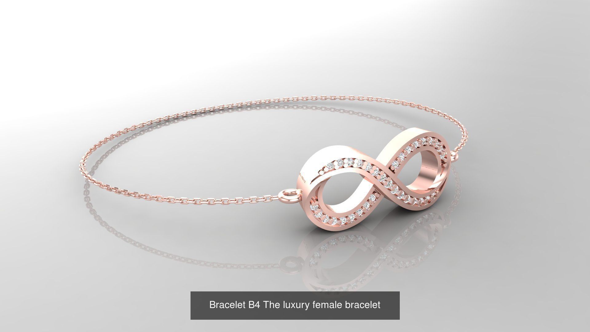 C5 The luxury female bracelet 3D Model Collection_4