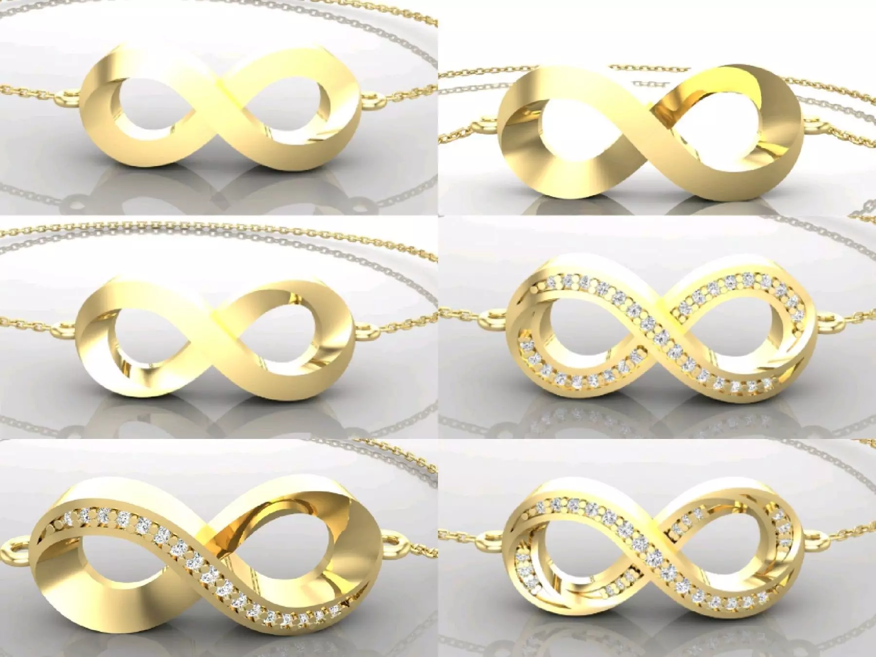 C5 The luxury female bracelet 3D Model Collection_0