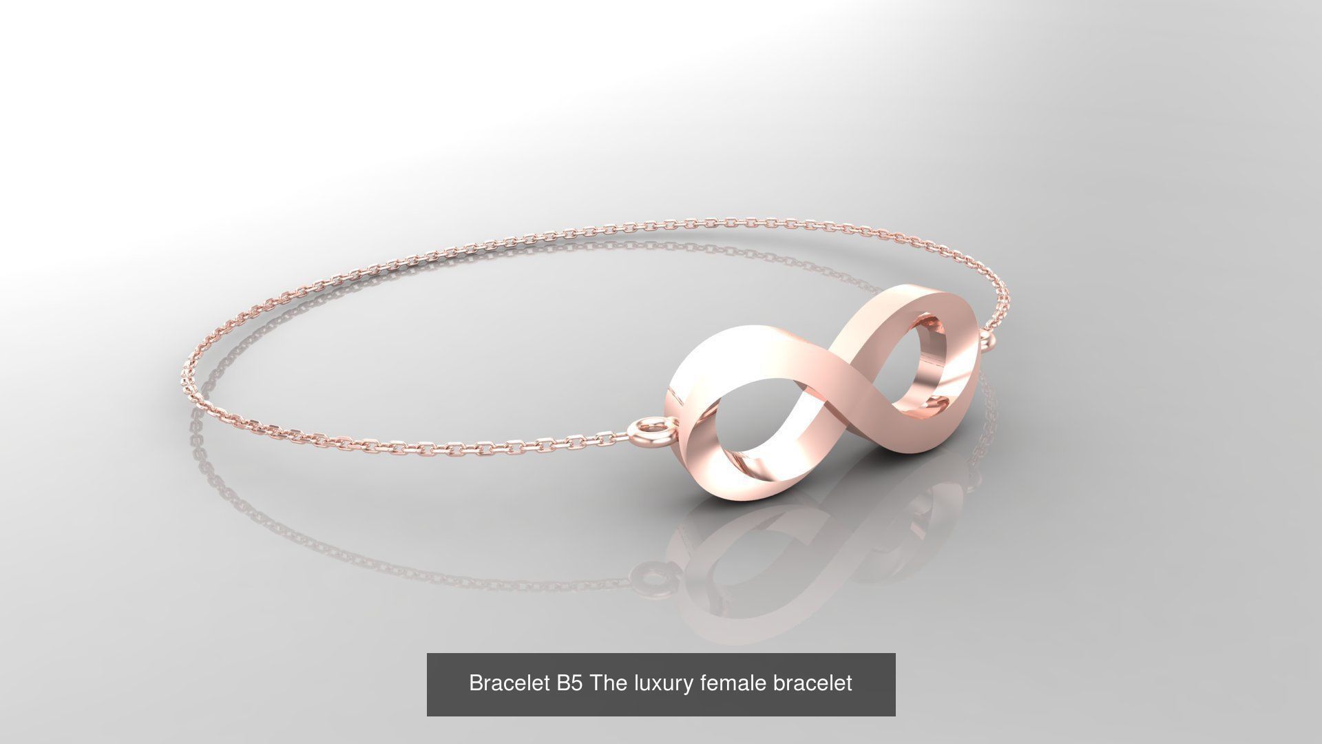 C5 The luxury female bracelet 3D Model Collection_5