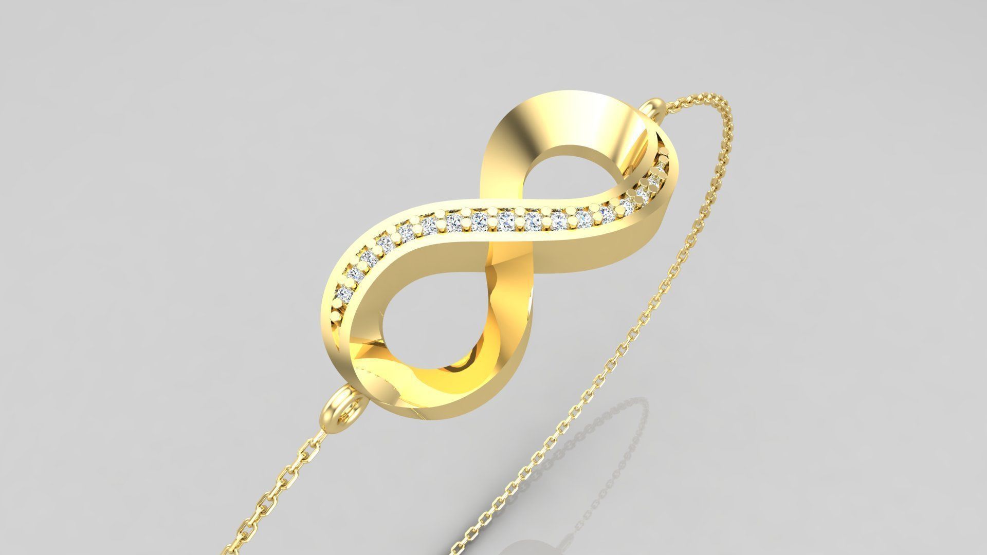 C5 The luxury female bracelet 3D Model Collection_14