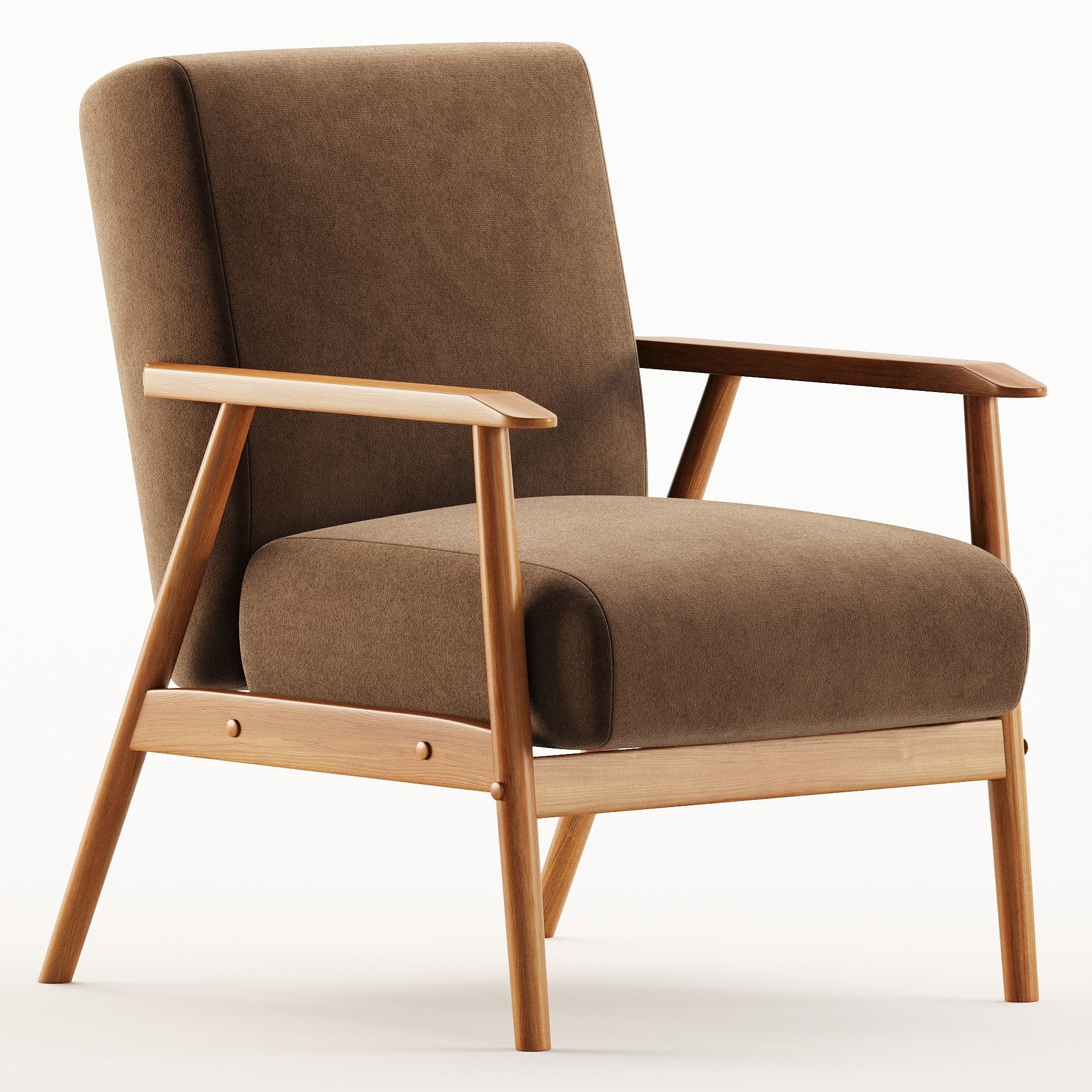 Oskar armchair 3D model_4