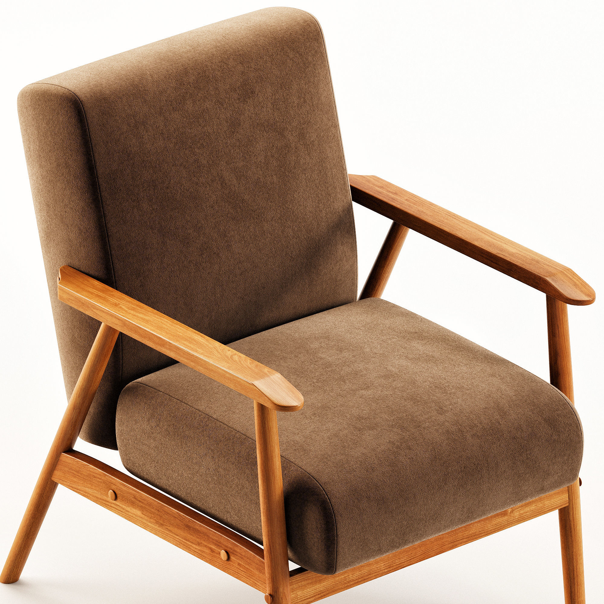 Oskar armchair 3D model_10