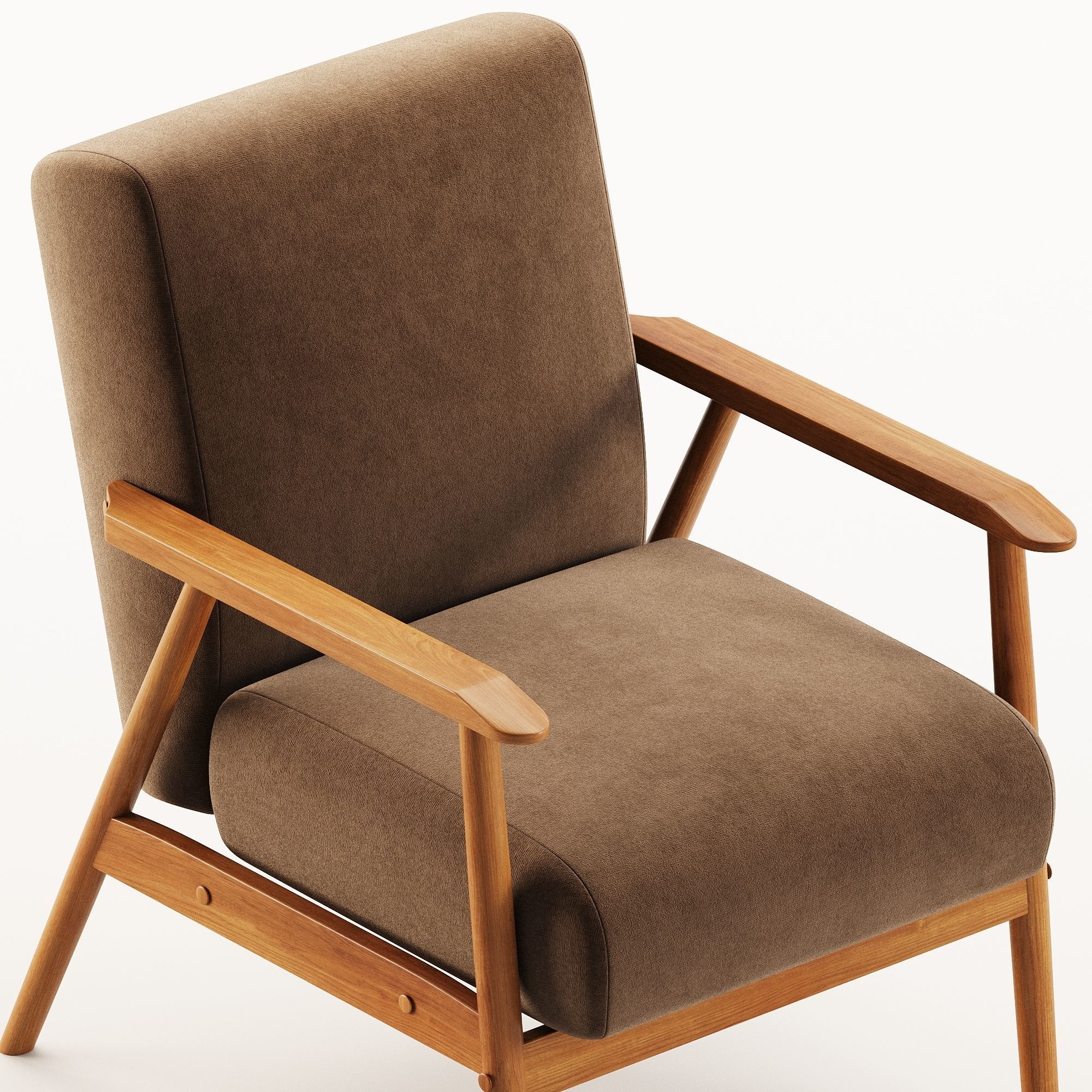 Oskar armchair 3D model_6