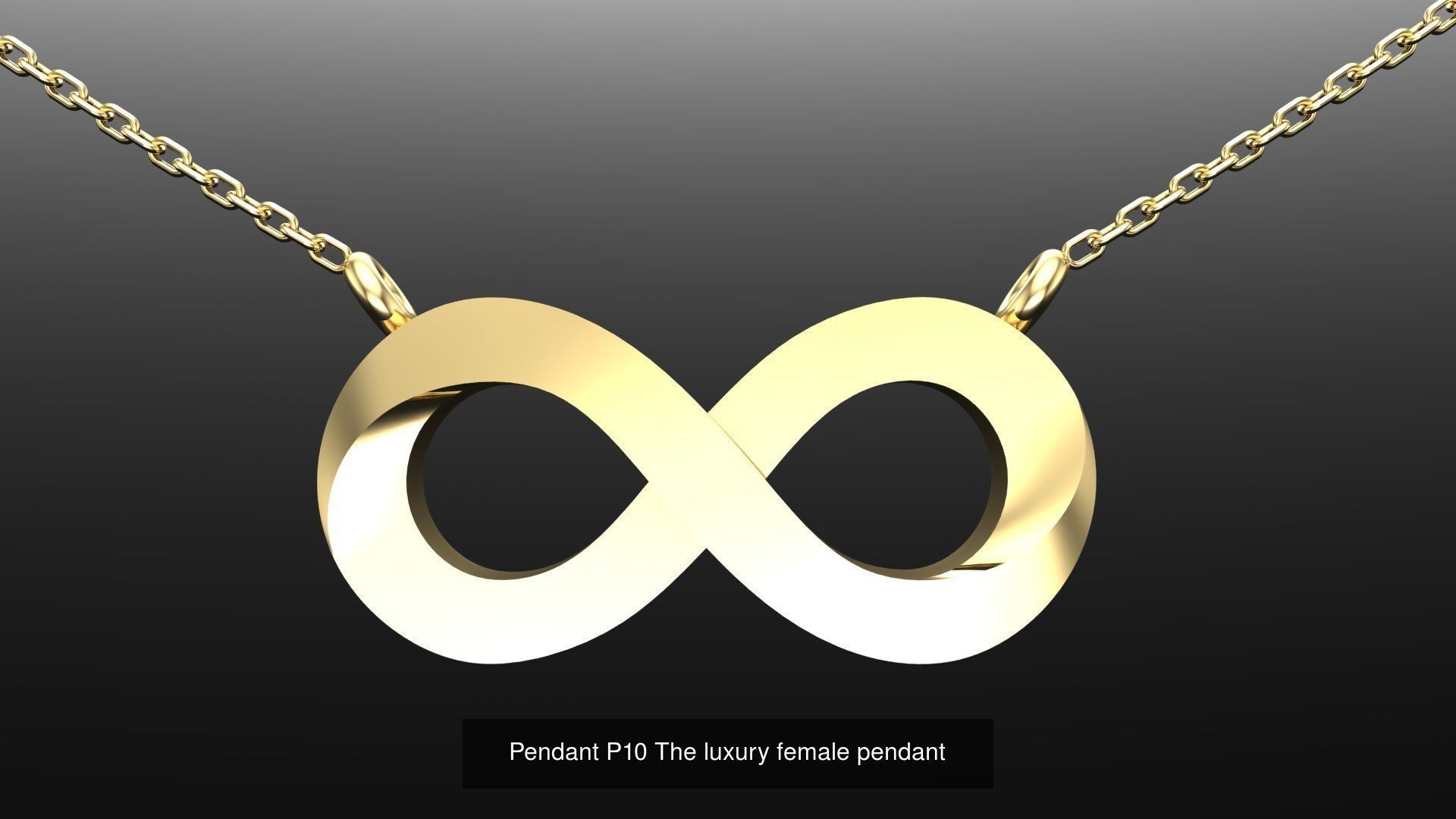 C6 The luxury female pendant 3D Model Collection_3