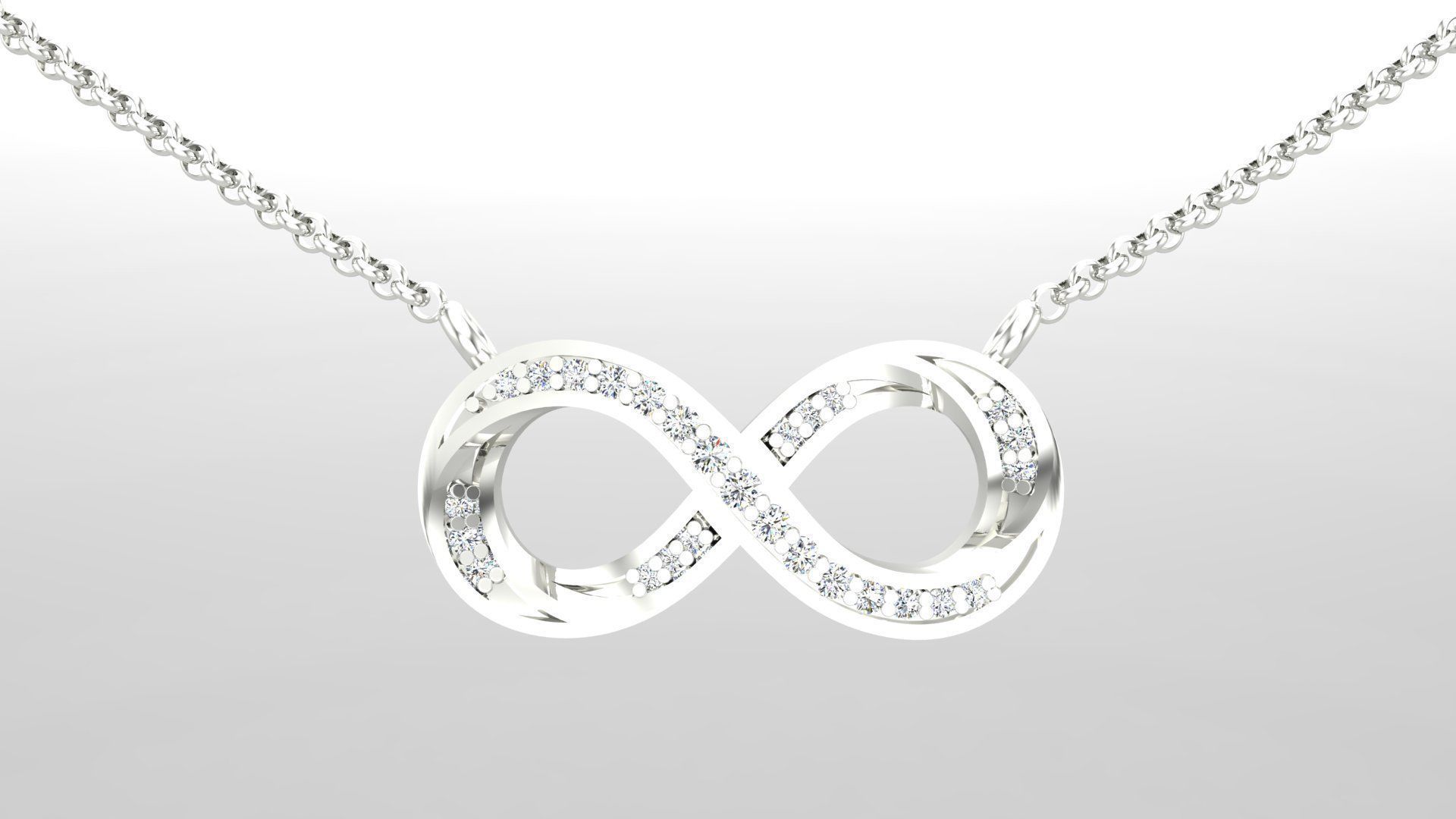 C6 The luxury female pendant 3D Model Collection_14