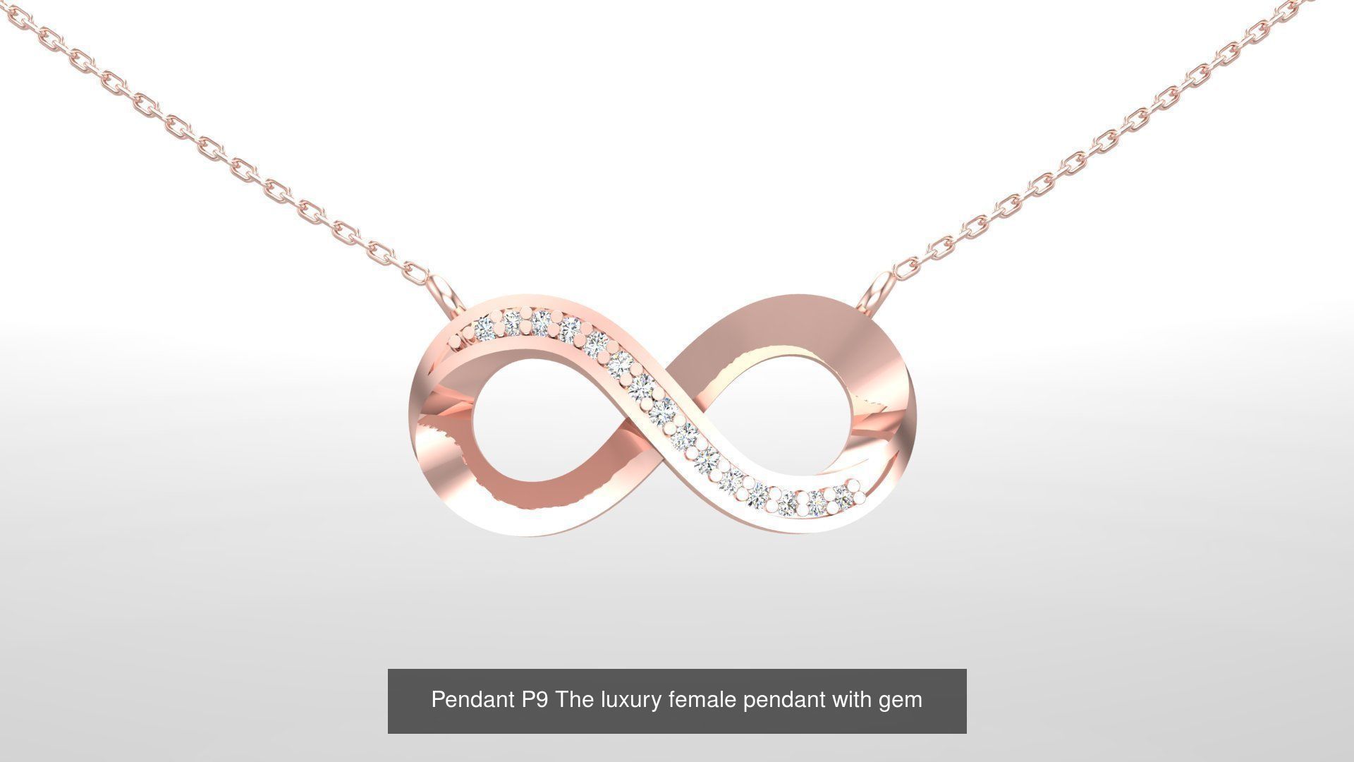 C6 The luxury female pendant 3D Model Collection_2