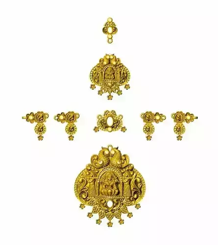 Laxmi Jwellery Nagas Long necklace