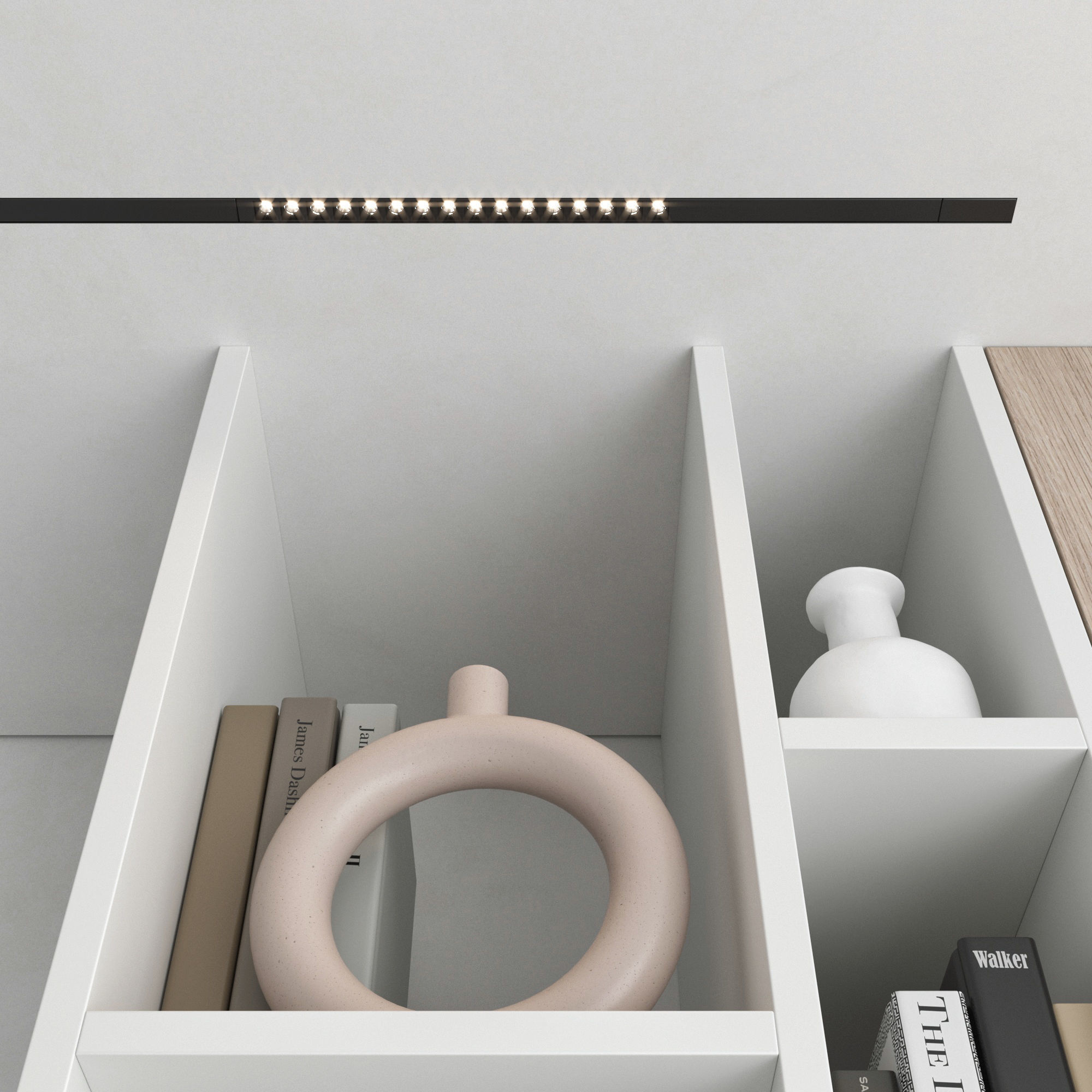 TV wall set 26 3D model_4