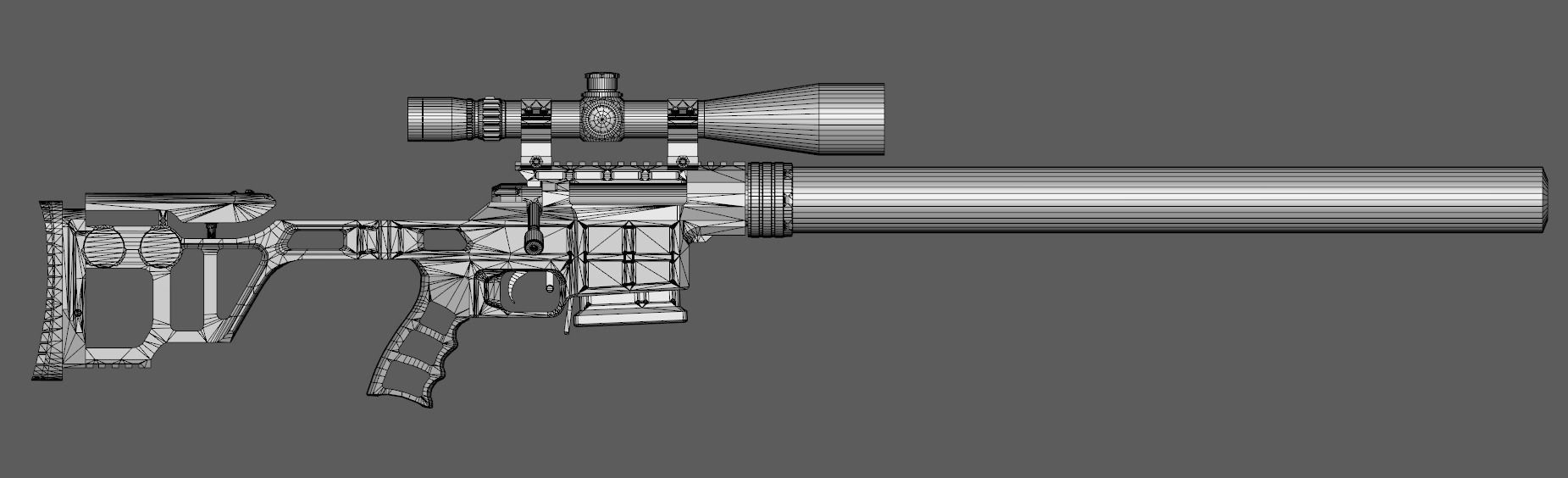 DVL 10 SABOTEUR  Low-poly 3D model Low-poly 3D model_6