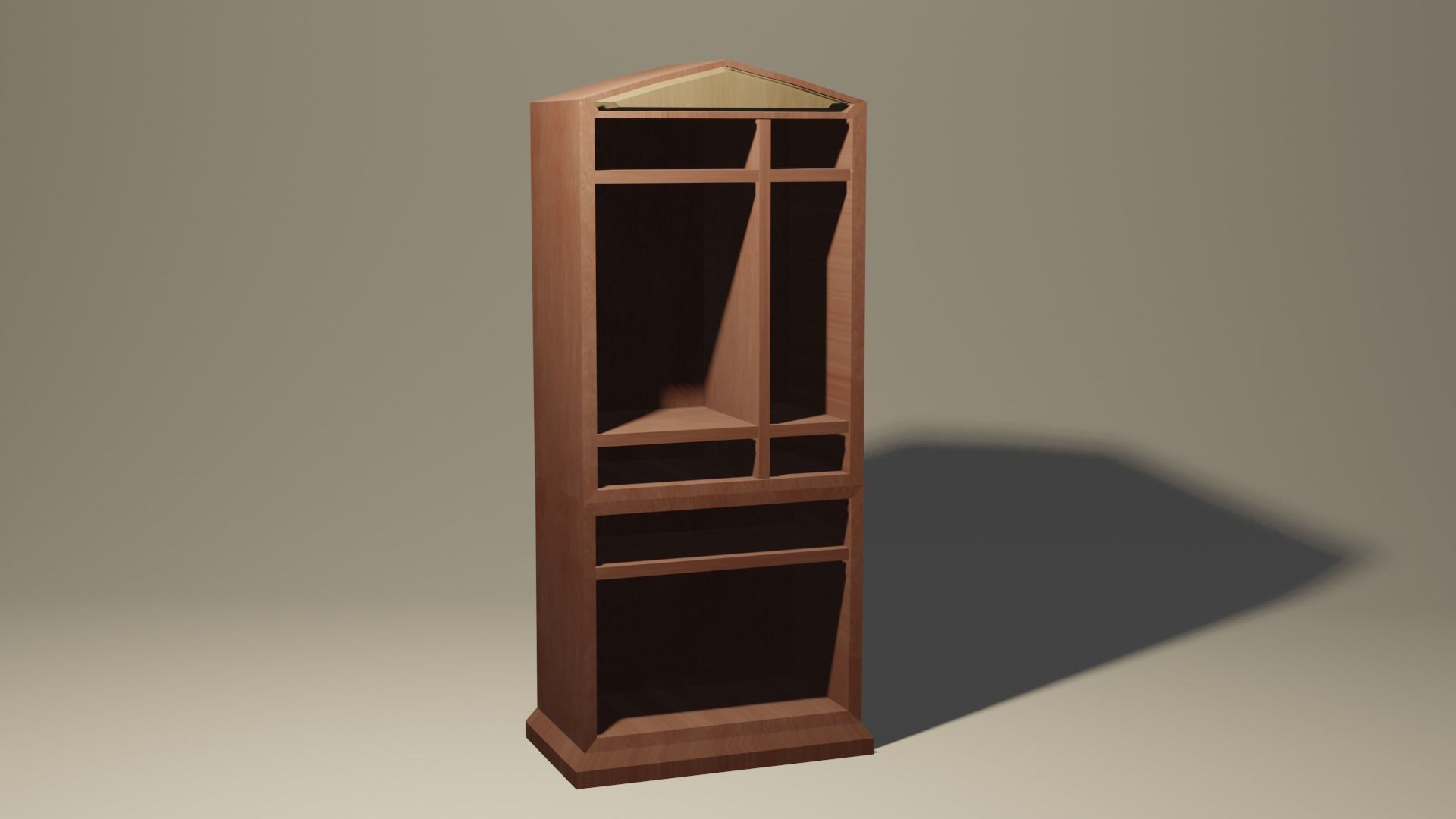 Cabinet wardrobe 3D model_1