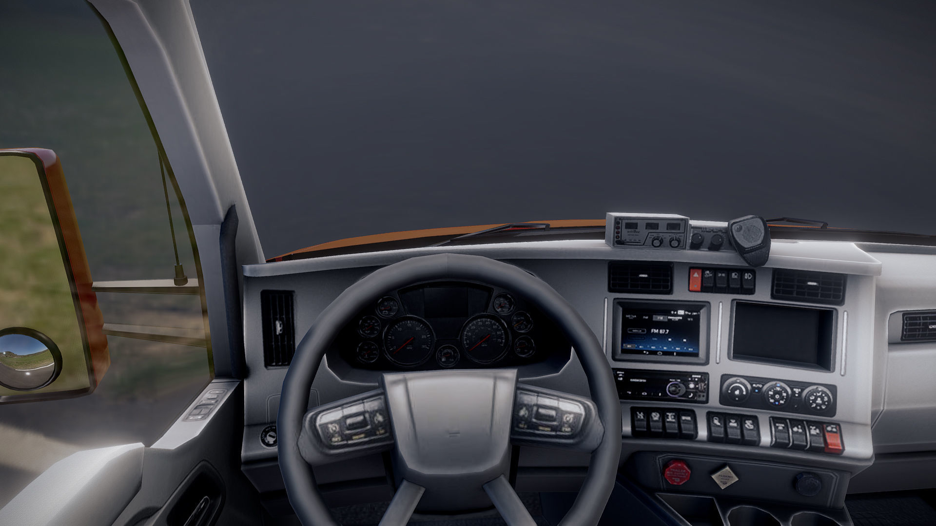 Kenworth T680 Low-poly 3D model_25