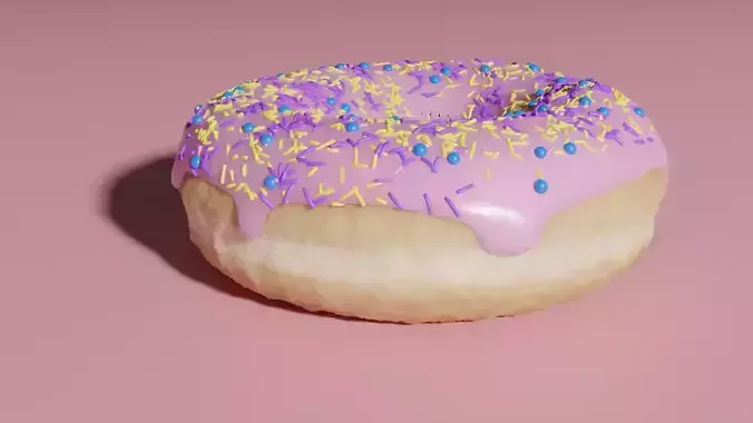 donut cake 3D MODEL