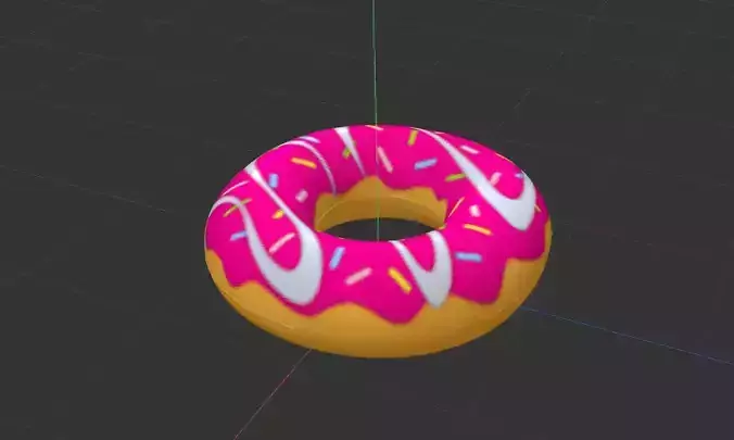 Flotador de Rosquilla 3D model