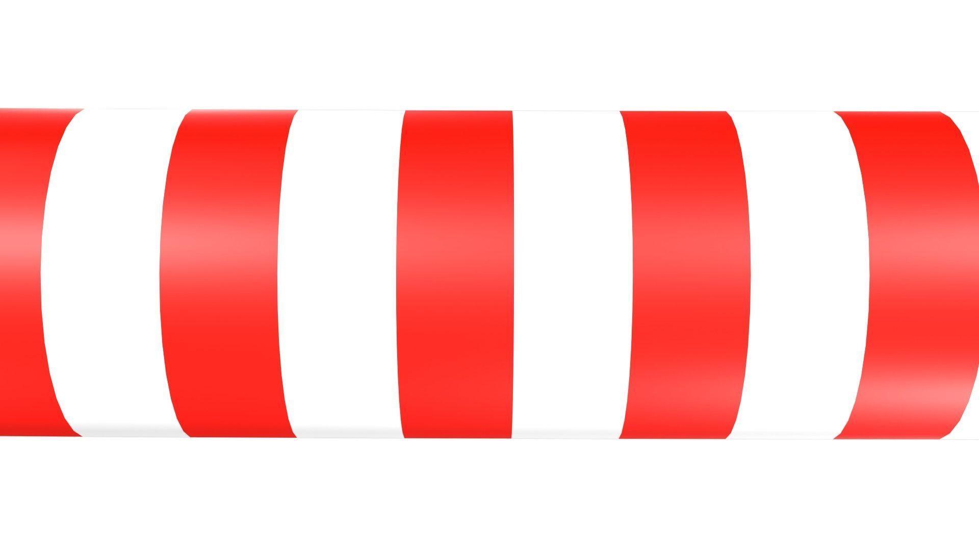 Christmas Candy Cane 3D Model 3D model_3