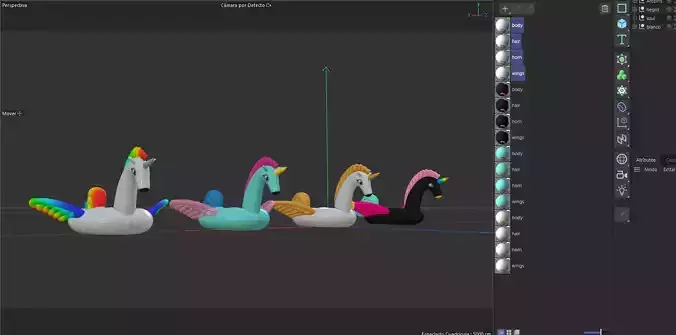 PACK unicornios flotadores