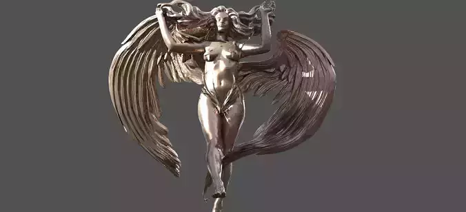 Solar Sun Witch Sculpture 3 