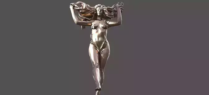 Solar Sun Witch Sculpture 4 
