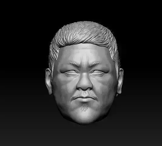 Wong - Headsculpt for Action Figures 3D print model