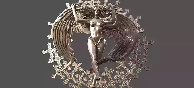 Solar Sun Witch Sculpture 7