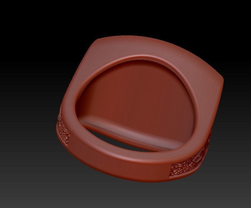 Ring Baby Jesus nativity Star of Bethlehem Hail Mary Joseph 3D print model_10