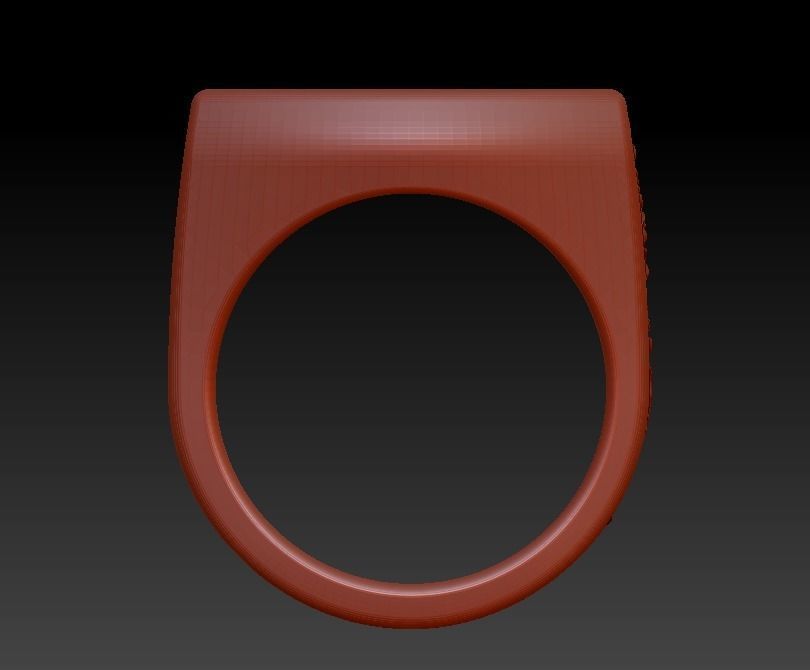 Ring Baby Jesus nativity Star of Bethlehem Hail Mary Joseph 3D print model_12