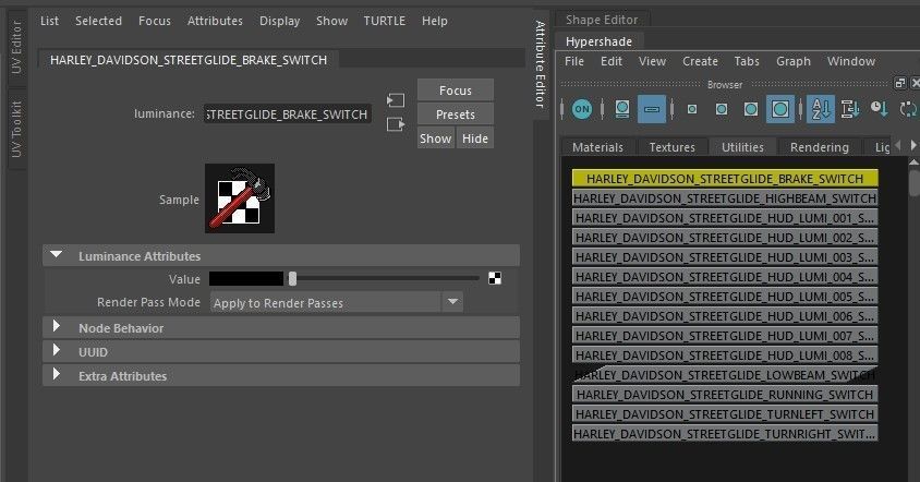 Harley Davidson Street Glide FULLY RIGGED 3D model_14