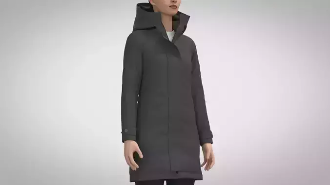 Women Down Parka