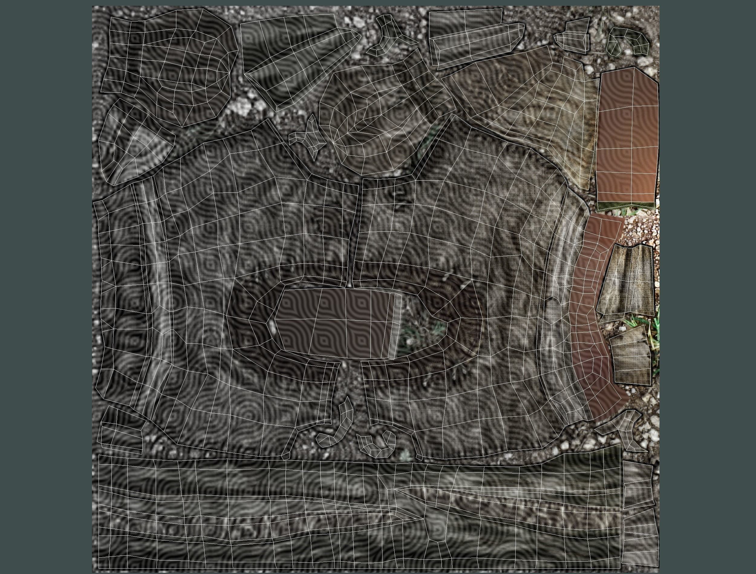 Low Poly Stem Punk Male Character Low-poly 3D model_17