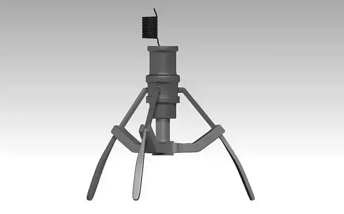 Crane Claw Machine Only Claw  3D model