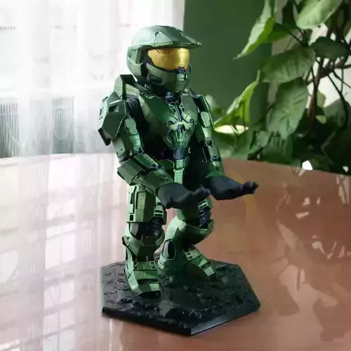 Master Chief Holder - Cable Guy 3D print model