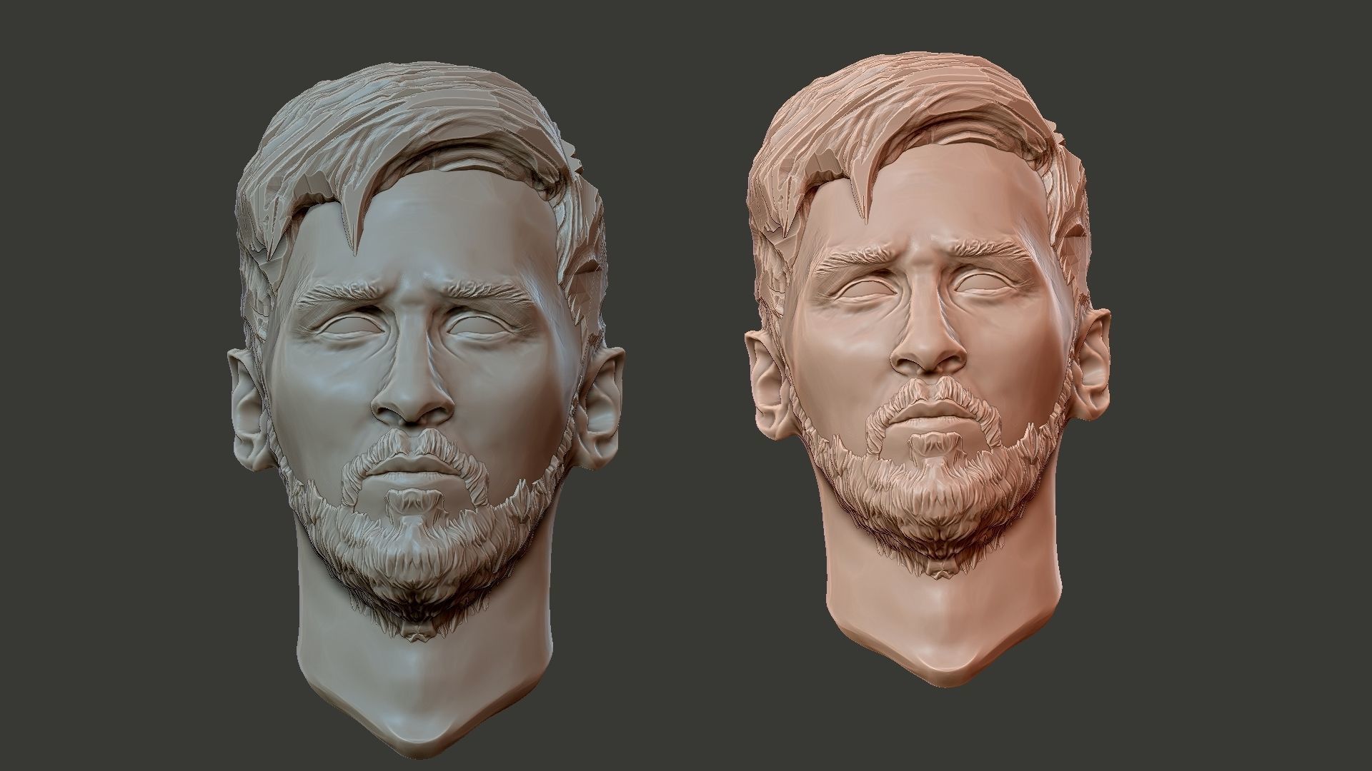 Lionel Messi 3D print model_6