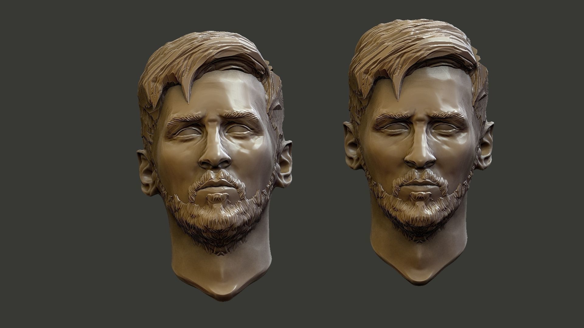 Lionel Messi 3D print model_3