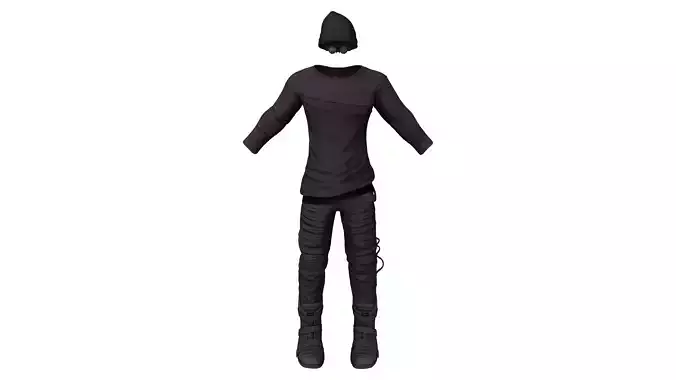 Men Rebel Dystopian Full Outfit