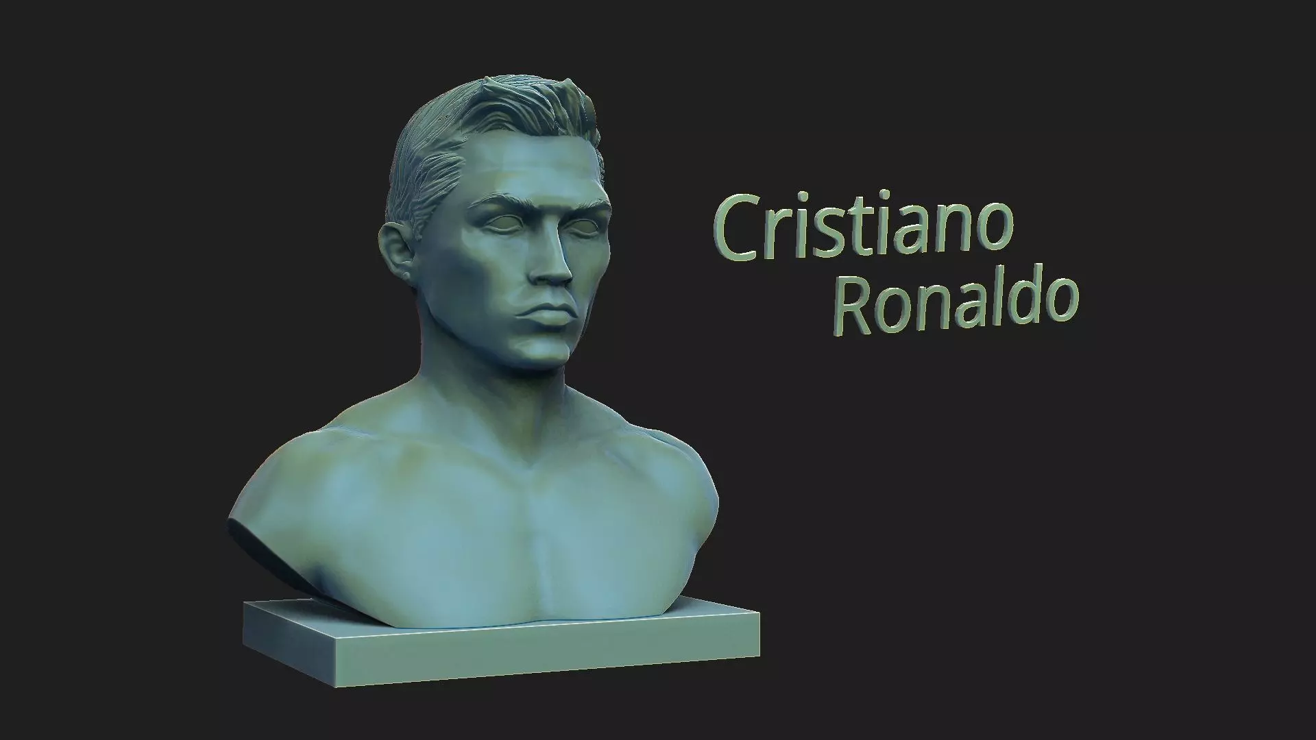 Ronaldo 3D print model_0