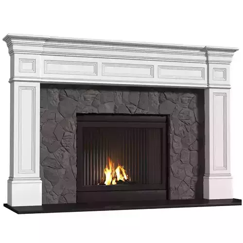 Modern Fireplace in classic style