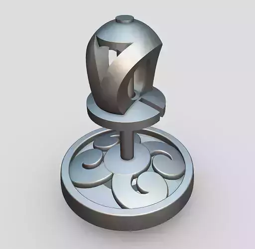 ear123 metal sculpture