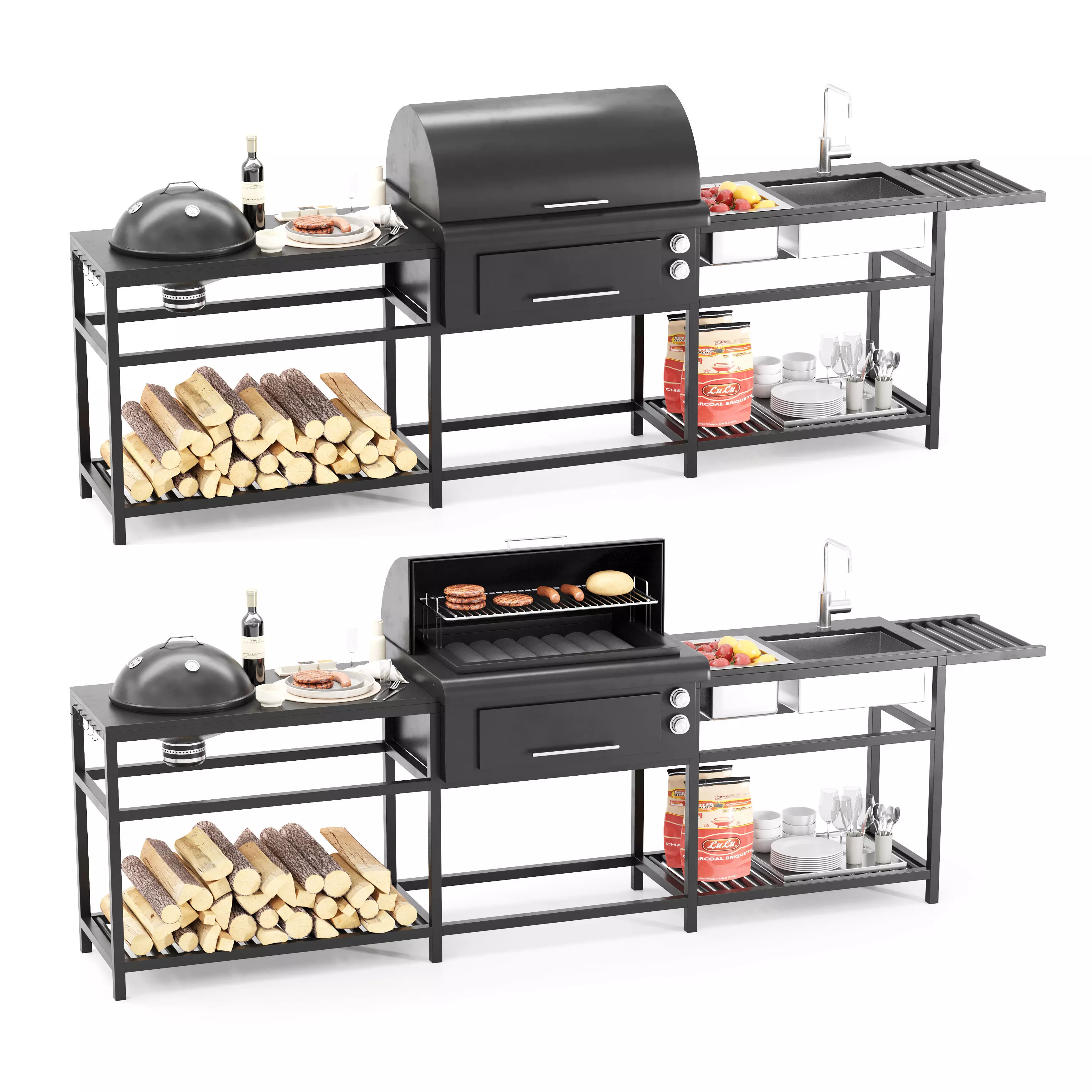 Barbecue 16 3D model_0
